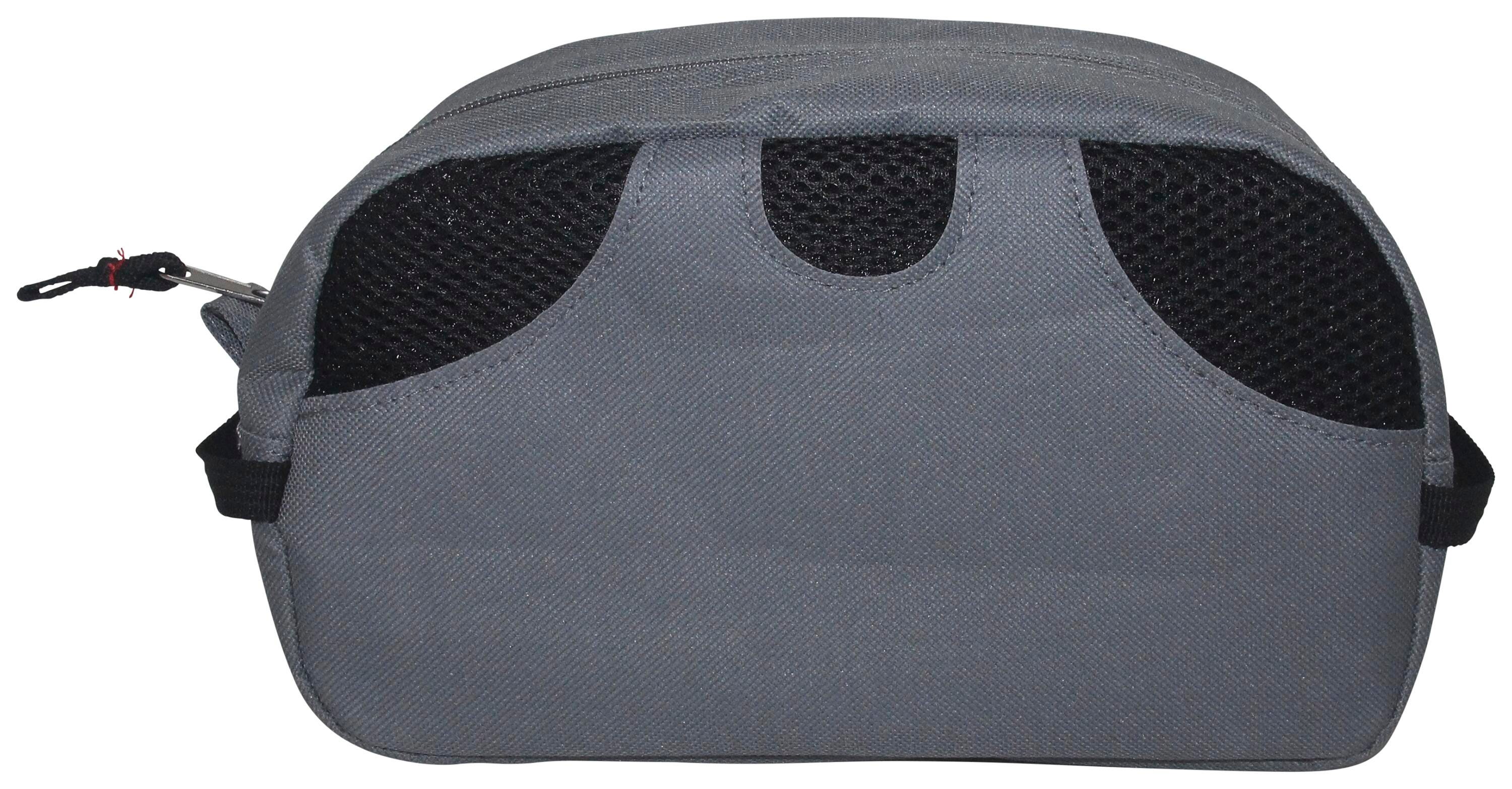 Image for Kits for Kidz Toiletry Bag, 9 x 4 x 5-3/4 Inches, Charcoal from School Specialty